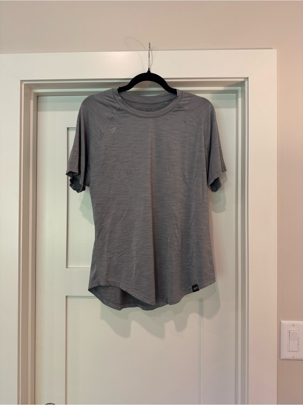 Legends Aviation tee. Men's Gray Performance Tee - Lightweight Comfort